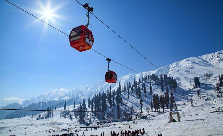 Gondola Cable Car Ride in Gulmarg - Kashmir Tour Travel