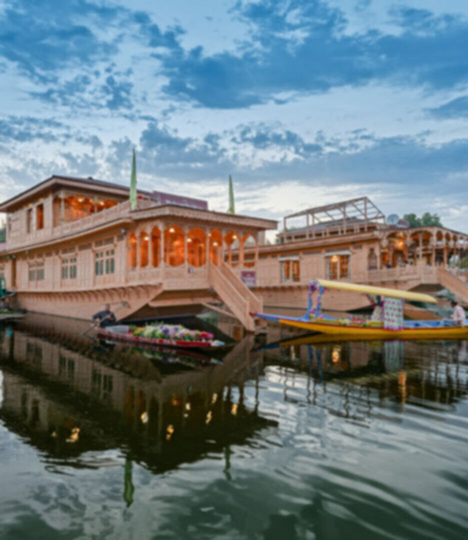 Houseboat on Dal Lake