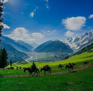 Kashmir packages with Sonamarg tour